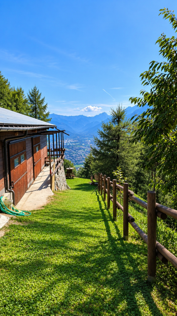 Fotografia 10 di Azienda agricola in Valle d’Aosta – oltre 4 ettari, fabbricati rurali, acqua e impianto fotovoltaico